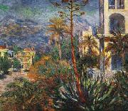 Claude Monet Village with Mountains and Agave Plant Spain oil painting artist